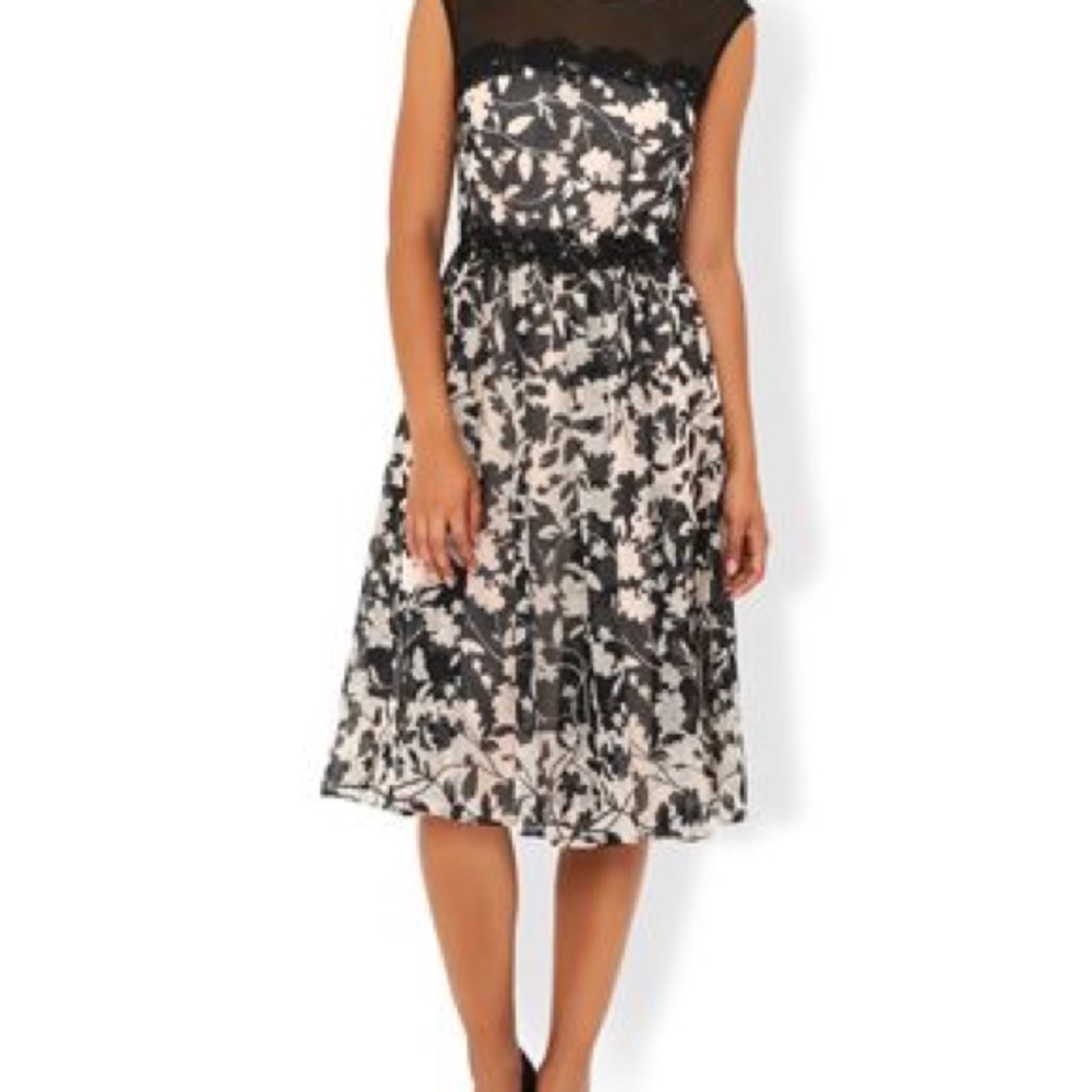 Monsoon Victoria print dress NWT
